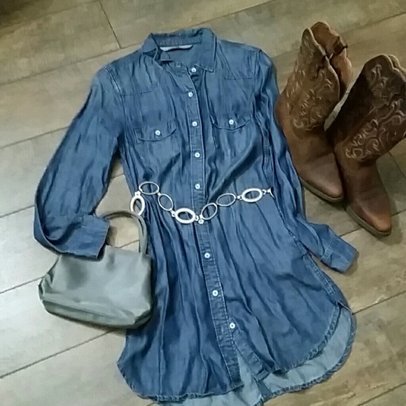 Premium I&M Jeans Dresses & Skirts - Cute Denim Dress with Pockets